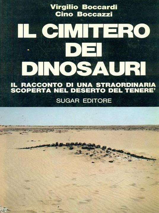 Il  cimitero dei dinosauri - Virgilio Boccardi - copertina