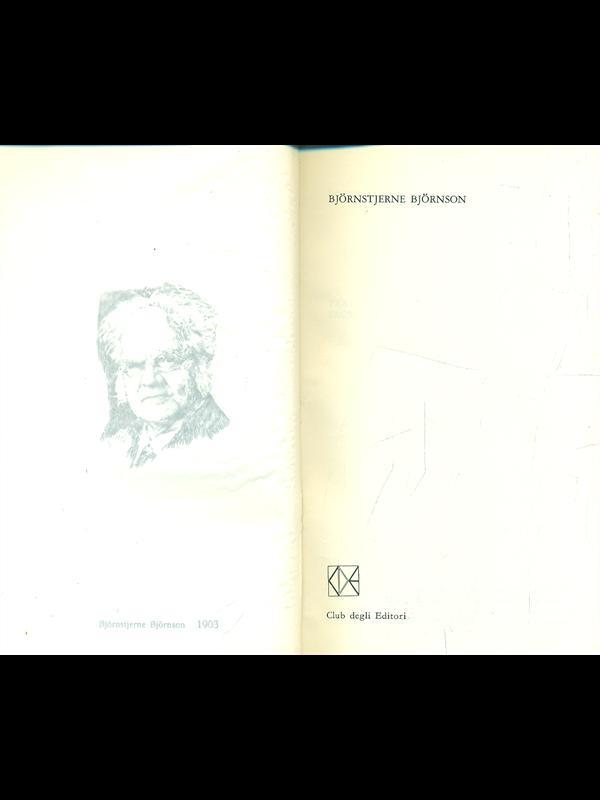 Premio Nobel 1903: Bjornstjerne Bjornson