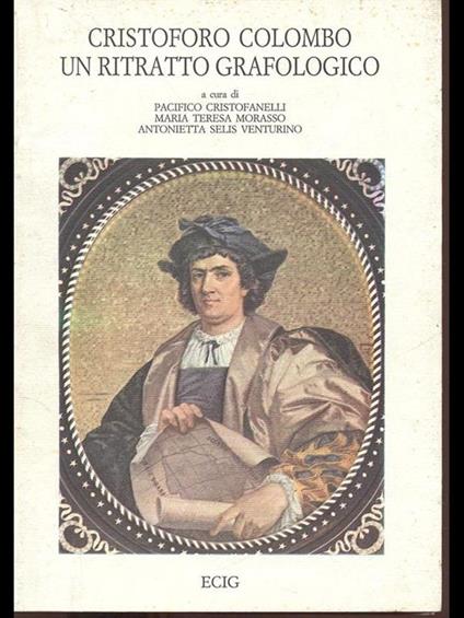 Cristoforo Colombo un ritratto grafologico - copertina