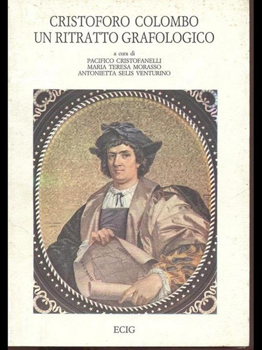 Cristoforo Colombo un ritratto grafologico - copertina