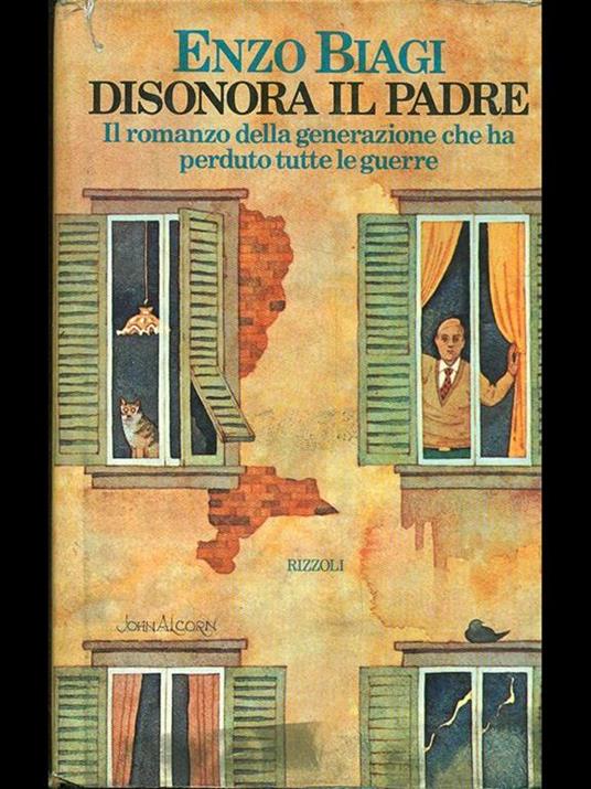 Disonora il padre - Enzo Biagi - copertina