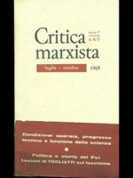 Critica marxista n. 4-5/luglio ottobre 1969