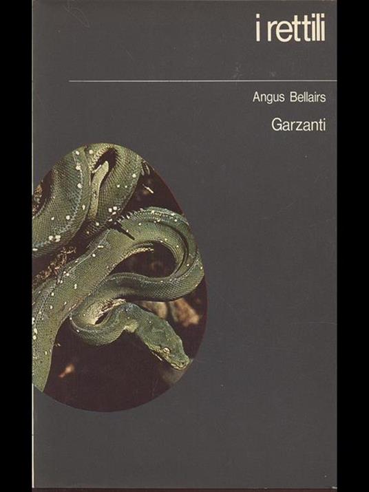 I rettili - Angus Bellairs - copertina