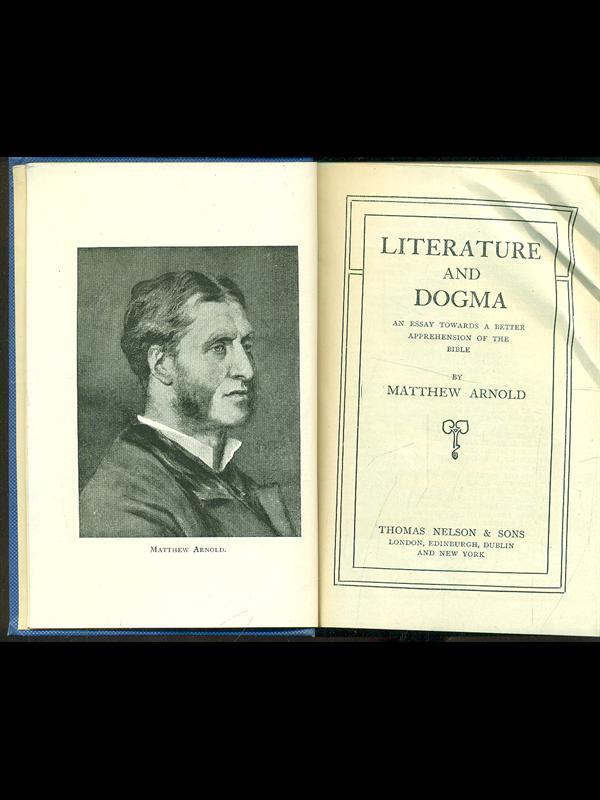 Literature and dogma