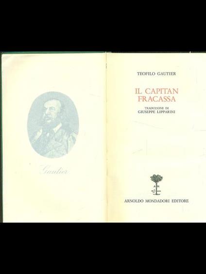 Il capitan Fracassa - Théophile Gautier - copertina