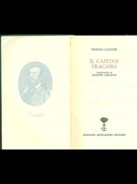 Il capitan Fracassa - Théophile Gautier - copertina