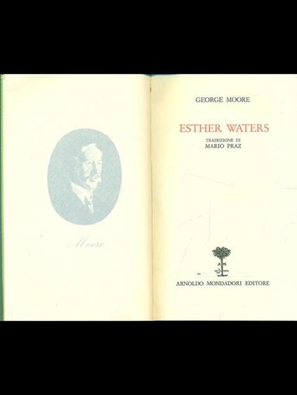Esther Watts - George Moore - copertina