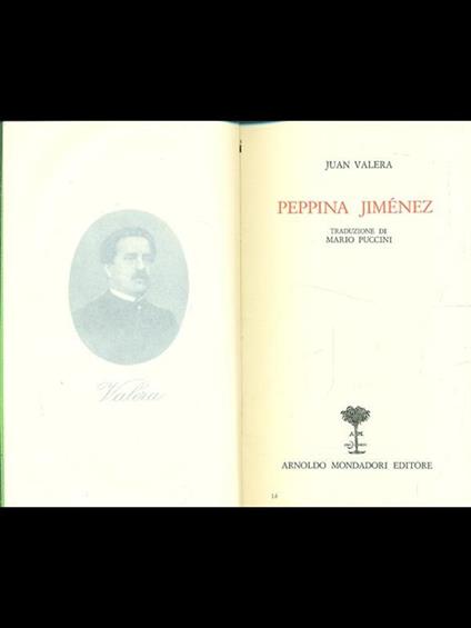 Peppina Jimenez - Juan Valera - copertina