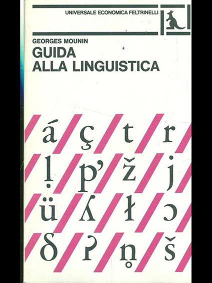 Guida alla linguistica - Georges Mounin - copertina