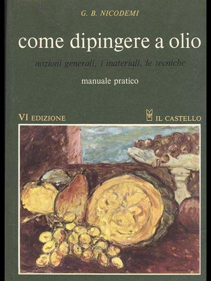Come dipingere a olio - copertina