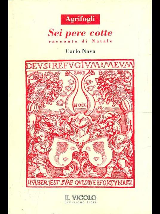 Sei pere cotte - Carlo Nava - copertina