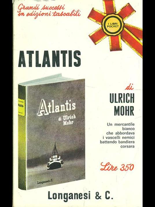 Atlantis - Ulrich Mohr - copertina