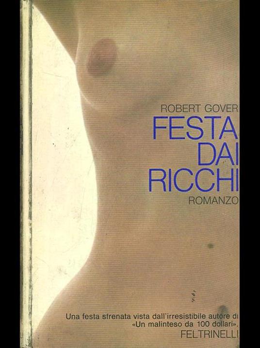 La festa dai ricchi - Robert Gover - copertina