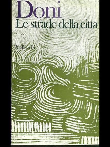 Le strade della città - Rodolfo Doni - copertina