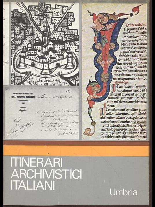 Itinerari archivistici italiani Umbria - copertina