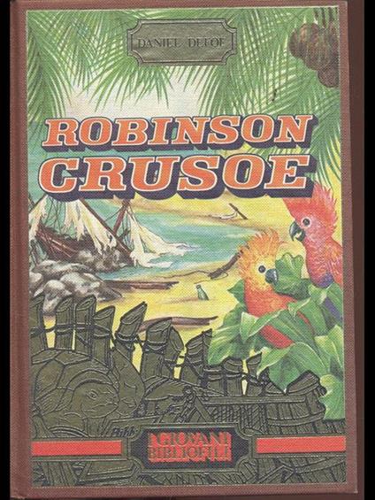 Robinson Crusoe - Daniel Defoe - copertina