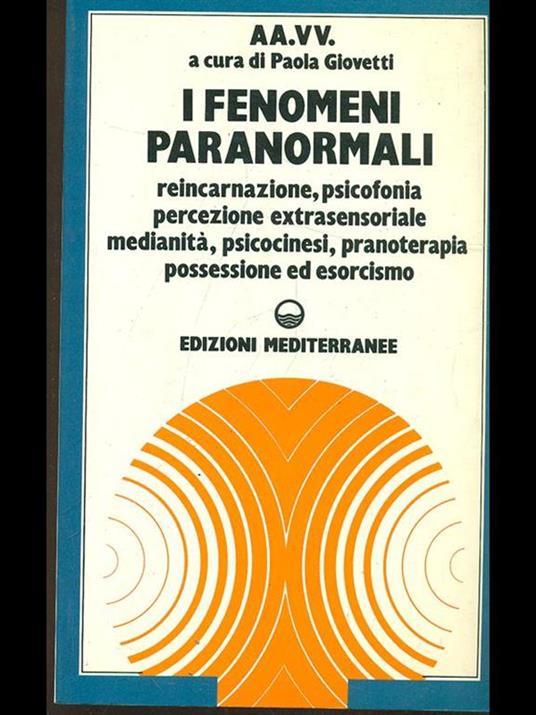 I fenomeni paranormali - copertina
