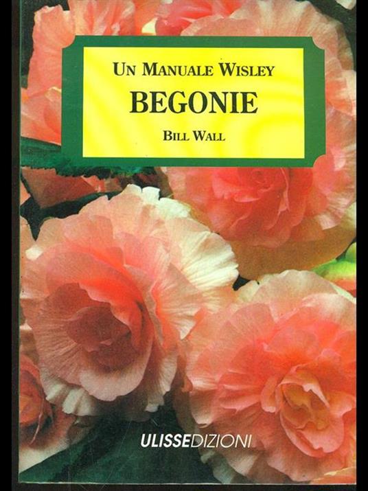Begonie - Bill Wall - copertina