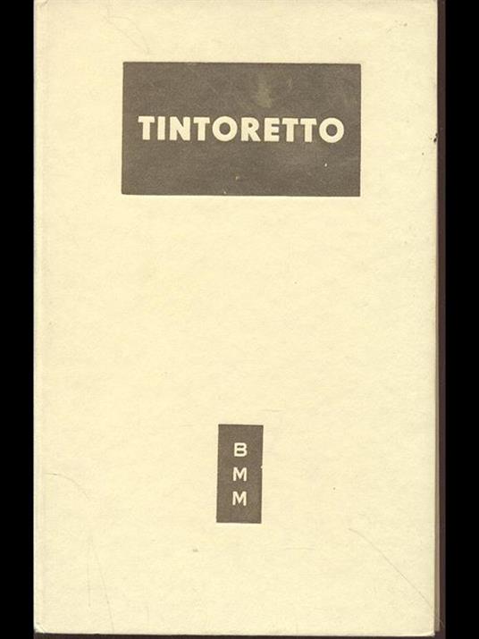 Tintoretto - Dino Formaggio - copertina