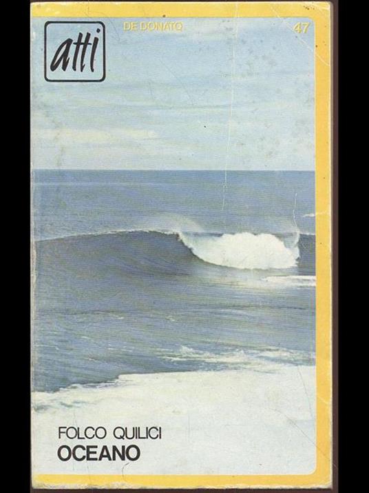 Oceano - Folco Quilici - copertina