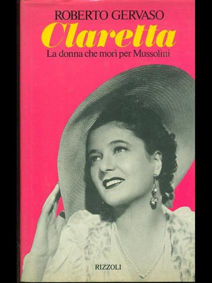 Claretta - Roberto Gervaso - copertina
