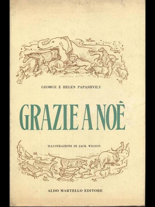 Grazie a Noé - copertina