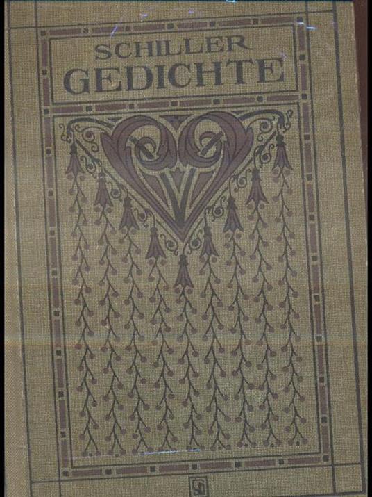 Gedichte - copertina