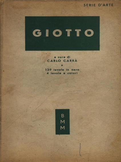 Giotto - Carlo Carrà - copertina