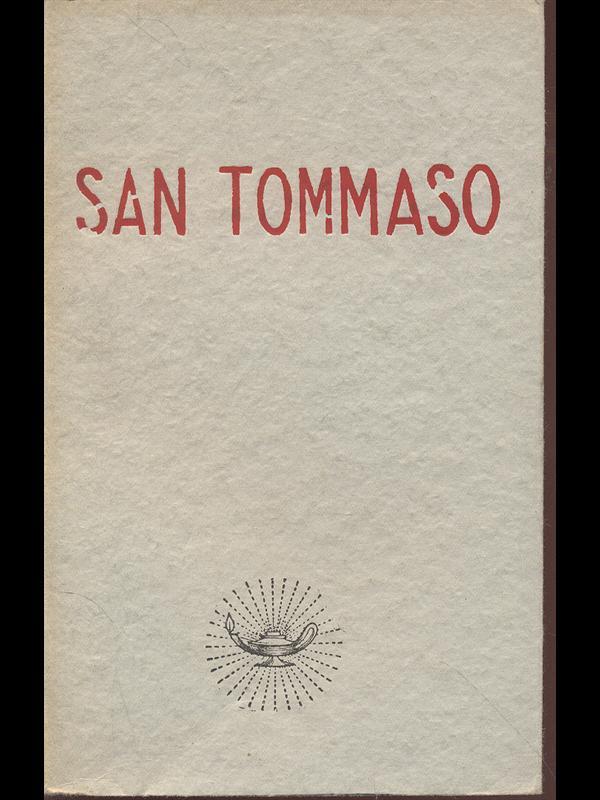 Tommaso d'Aquino e la scolastica