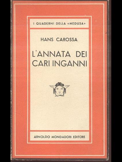 L' annata dei cari inganni - Hans Carossa - copertina