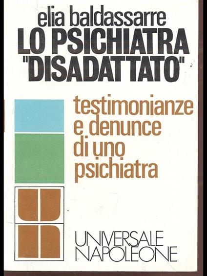 Lo psichiatra disadattato - copertina