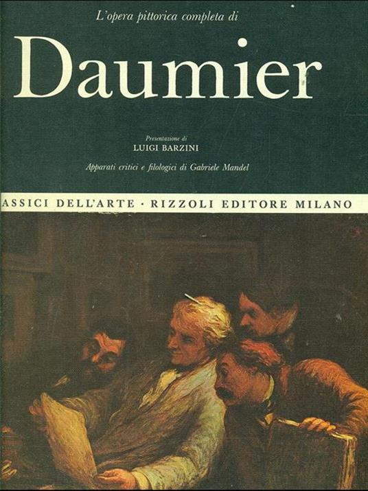 L' opera pittorica completa di Daumier - Gabriele Mandel - copertina