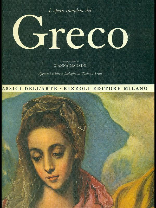 L' opera completa del Greco