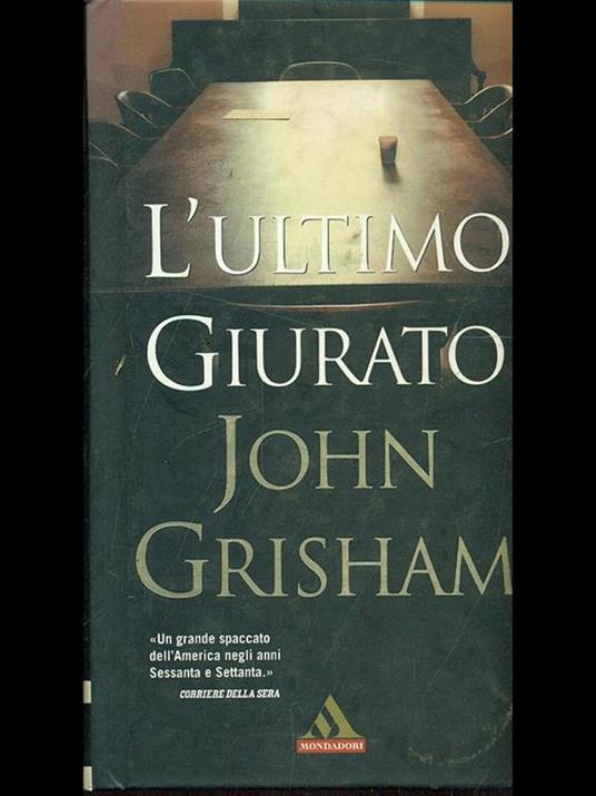 L' ultimo giurato - John Grisham - copertina