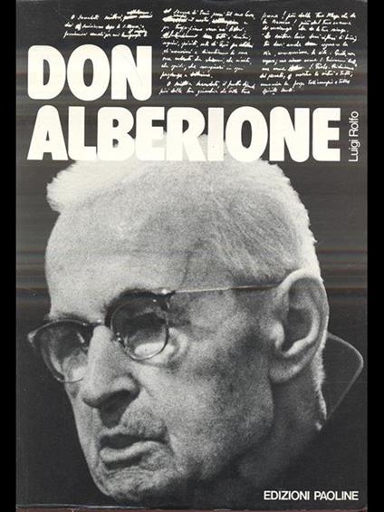 Don Alberione - Luigi Rolfo - copertina