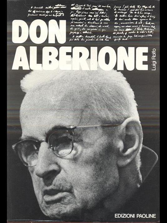 Don Alberione - Luigi Rolfo - copertina