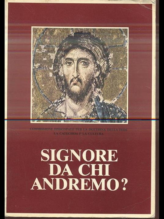 Signore da chi andremo? - copertina