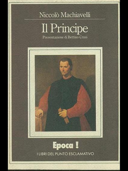 Il Principe - Niccolò Machiavelli - copertina