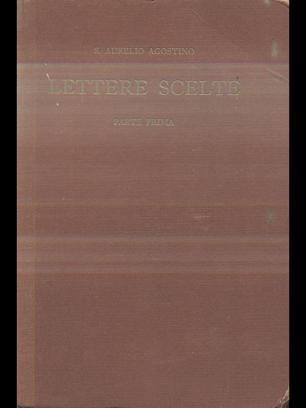 Lettere scelte. Parte prima