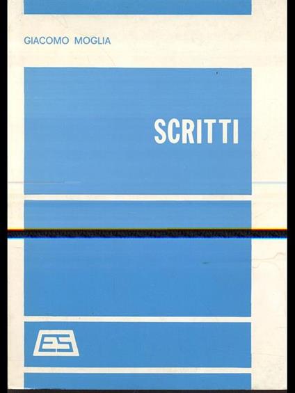 Scritti - copertina