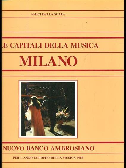 Le capitali della musica: Milano - copertina