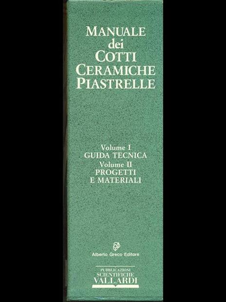 Manuale dei cotti ceramiche piastrelle - copertina