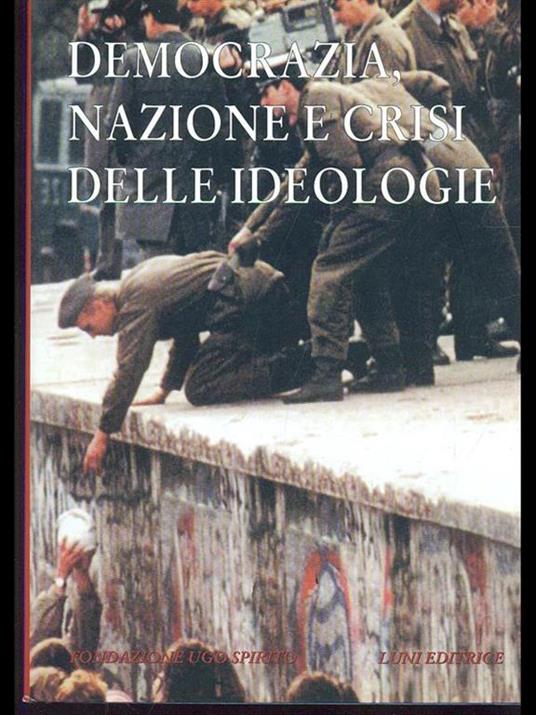 Democrazia, nazione e crisi delle ideologie - copertina