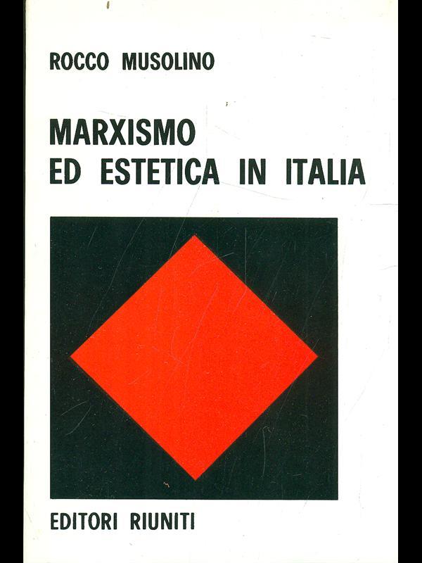 Marxismo ed estetica in Italia