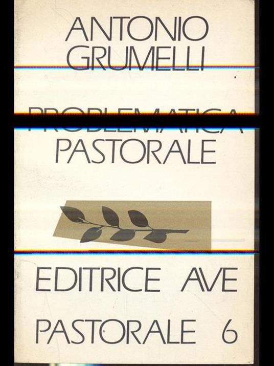 Problematica pastorale - Antonio Grumelli - copertina