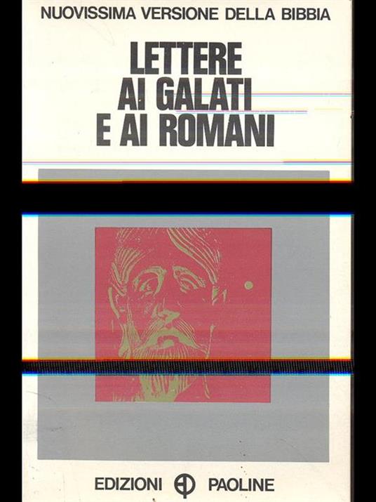 Lettere ai galati e ai romani - copertina