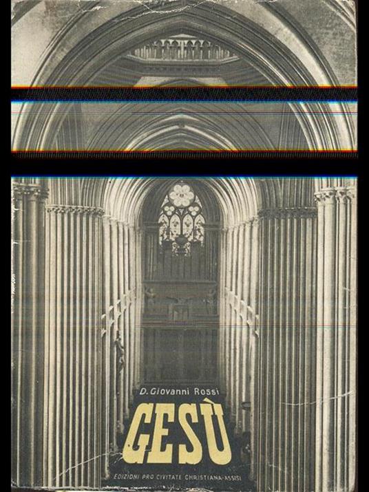 Gesù - Giovanni Rossi - copertina