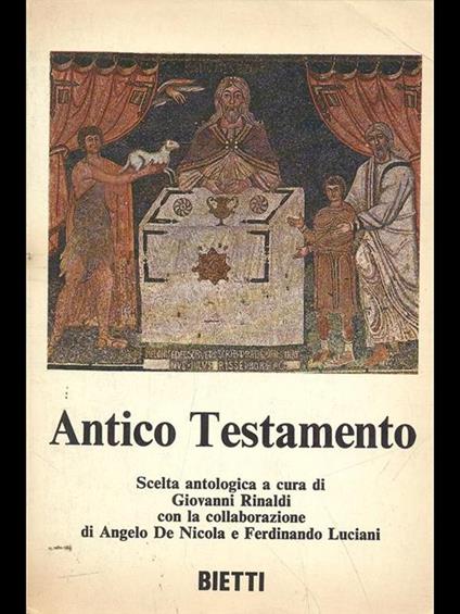 Antico Testamento - copertina