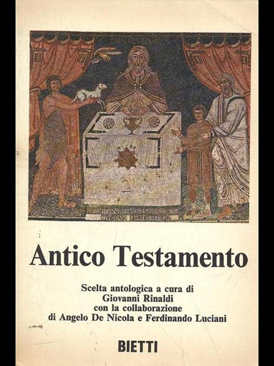Antico Testamento - copertina