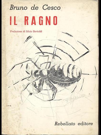 Il ragno - Bruno De Cesco - copertina